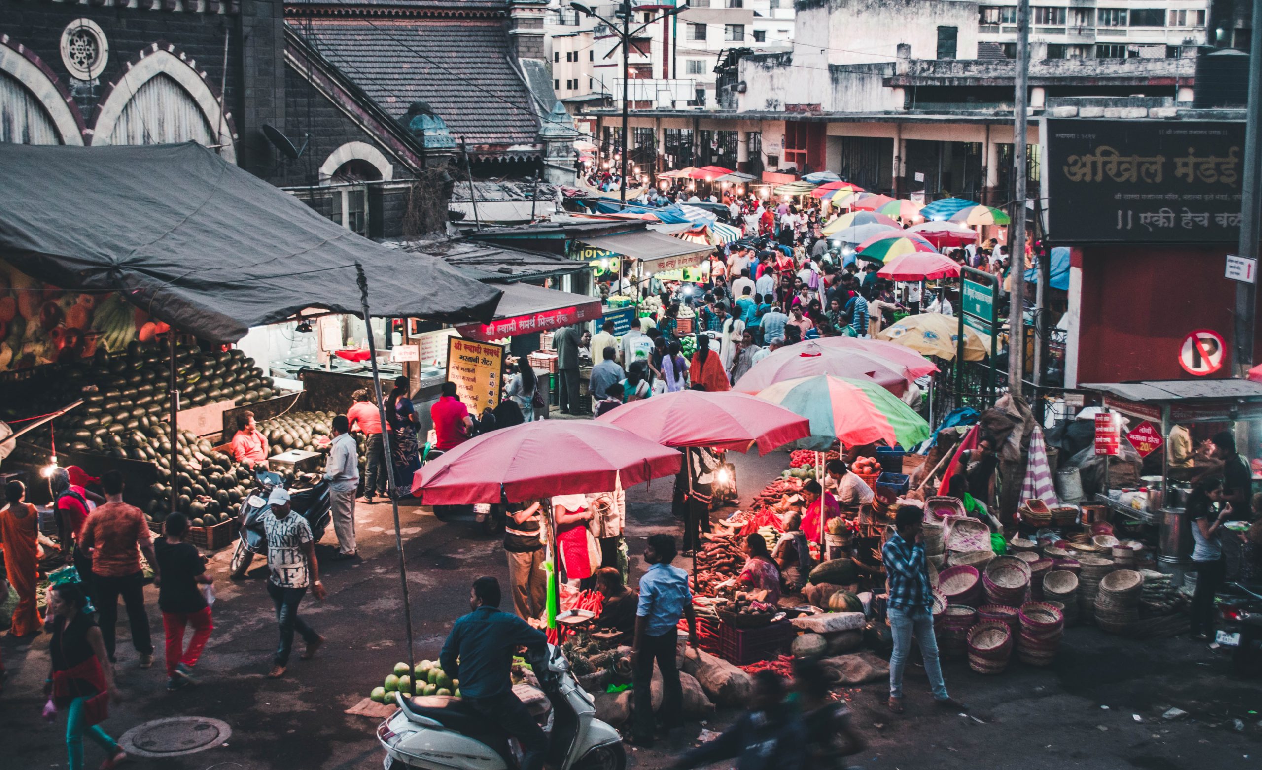 Walking on Indian Streets