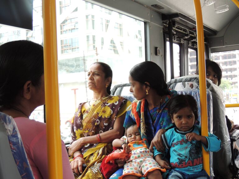 BRTS users on ibus , Indore