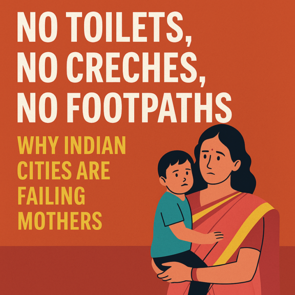 No Toilets, No Creches, No Footpaths: Why Indian Cities Are Failing Mothers_UrbanVoices